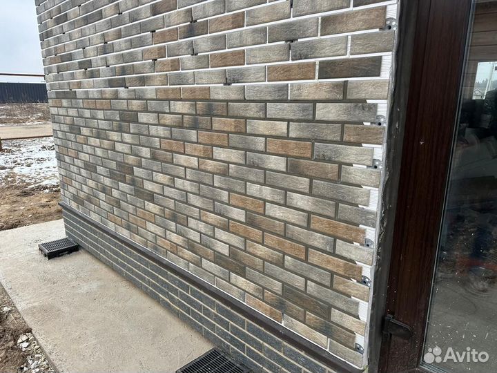 Клинкерные фасадные термопанели