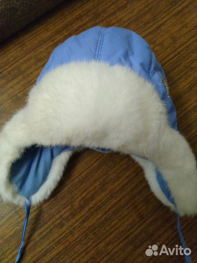 Шапочка для новорожденного зимняя