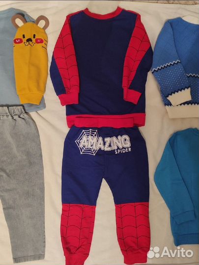 Спортивный костюм свитер 104 новый