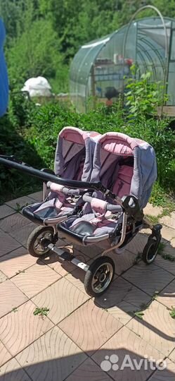 Коляска для двойни 2 в 1