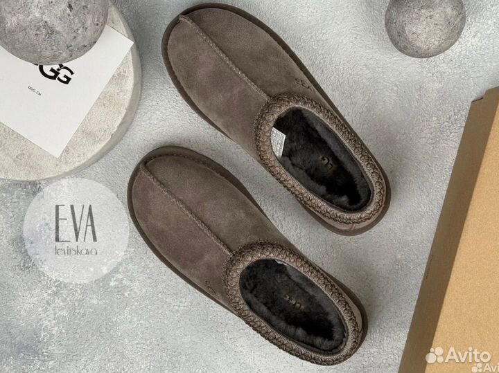 Женские слипоны Ugg Tasman Slipper Smoke