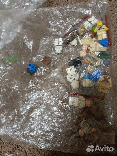 Куча Lego россыпь