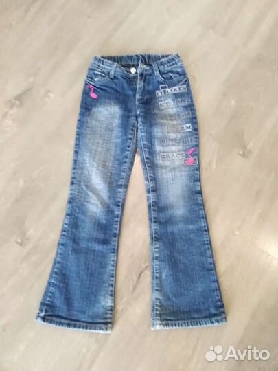 Джинсы на девочку
