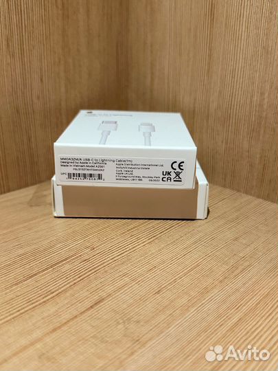 Зарядный кабель для iPhone USB-C/Lightning (новый)