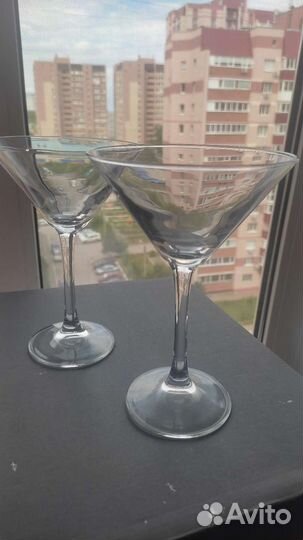 Бокалы для мартини. 6 шт