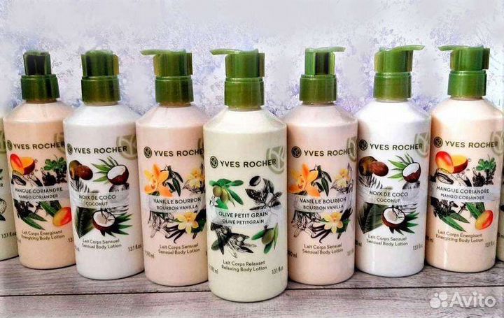 Yves-Rocher, Молочко, Крема, Спреи для тела, Гамаж