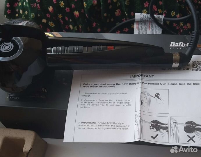 Щипцы для накручивания волос, новые