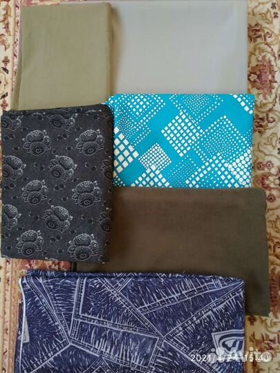 Ткани: плащевка, трикотаж, джинс, х/б, гипюр