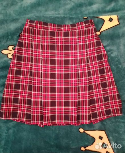 Школьная форма для девочки 38 размер. Синяя