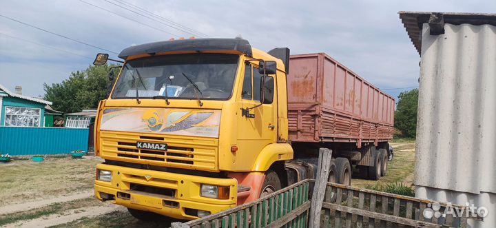 КАМАЗ 65116-62 с полуприцепом, 2012