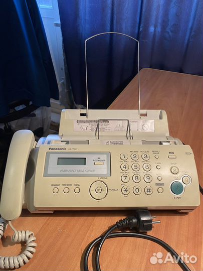 Телефон-факс Panasonic KX-207/факсимильный аппарат
