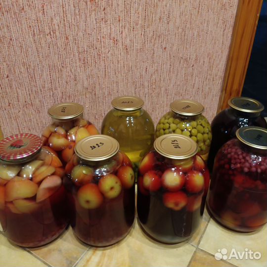 Ягоды свежемороженые протертые, Компоты домашние