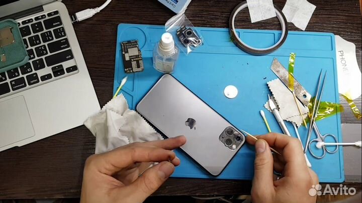 Стекло камеры для iPhone (запчасть) + ремонт