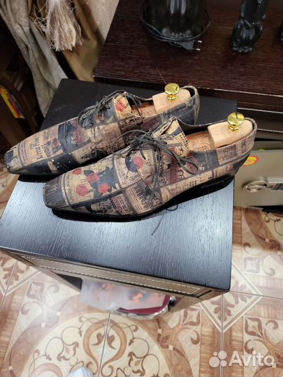 Полуботинки мужские Италия, р. 44