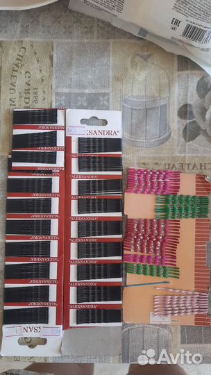 Резинки,невидимки,крабики