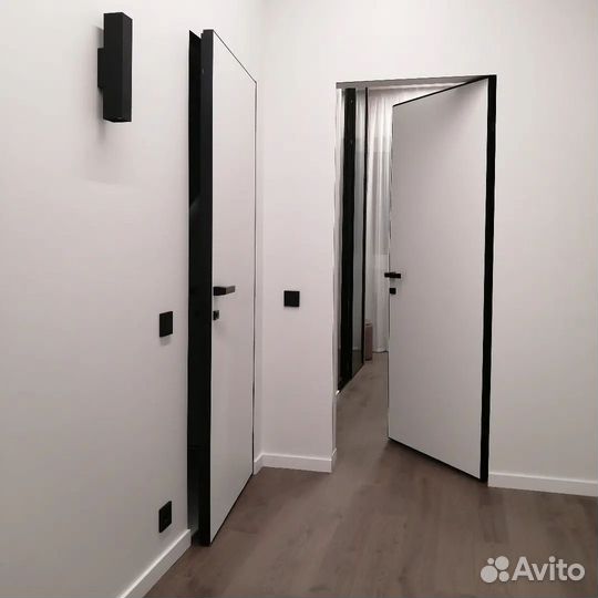 Двери скрытого монтажа invisible