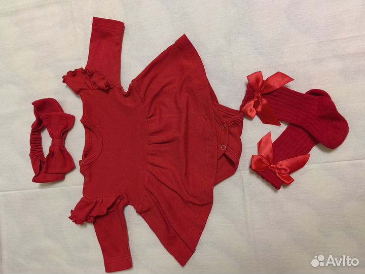 Платье боди для девочки 56 62