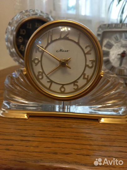 Настольные часы Маяк, механические