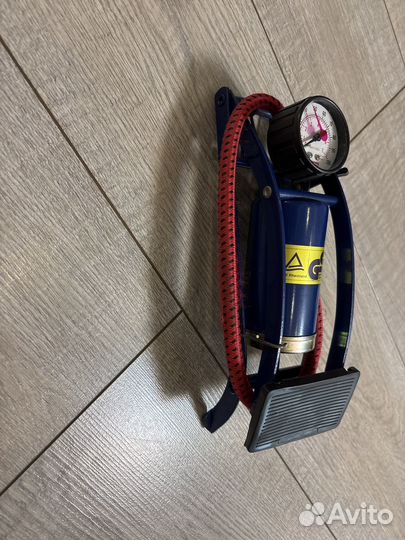 Насос, ножной автомобильный