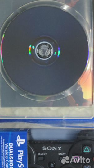 Джойстик беспроводной + Minecraft для PS3