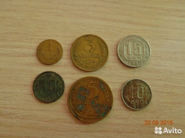 Монеты СССР 1кг. (700 шт)