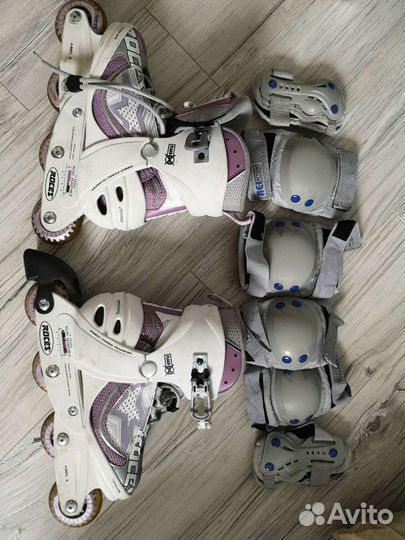 Ролики Раздвижные Rosec Abec3 с защитой