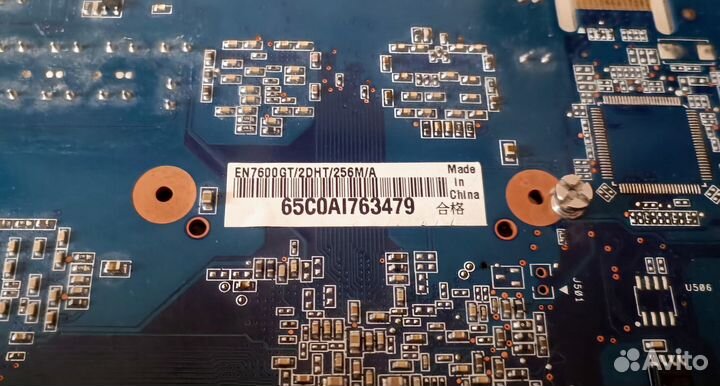 Видеокарта 7600GT