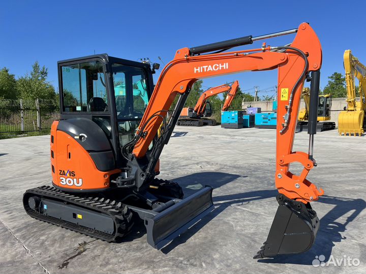Мини-экскаватор Hitachi ZX30U-5, 2022