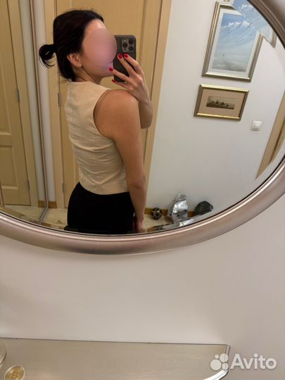 Жилетка женская лен