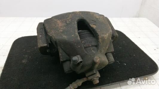 Суппорт тормозной передний левый opel meriva A (96