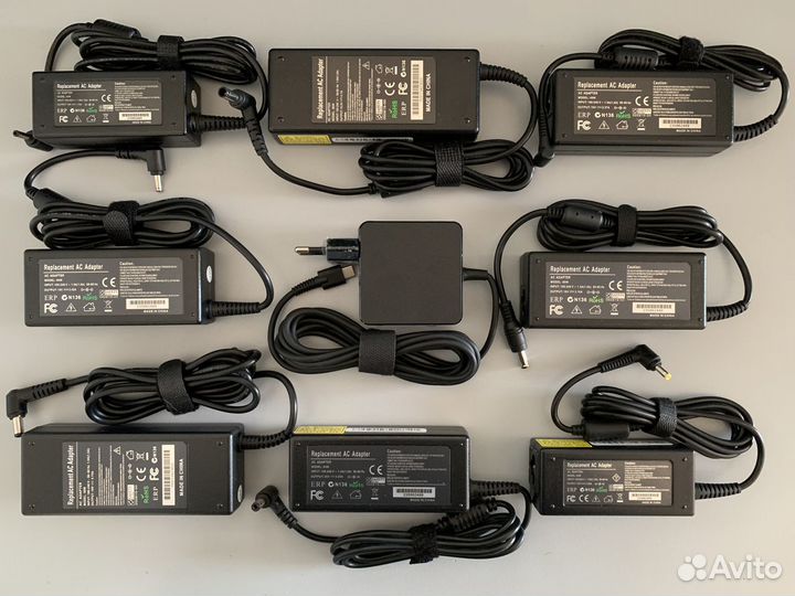 Блок питания ноутбука, Hoвыe, Гapaнтия, Дocтавкa