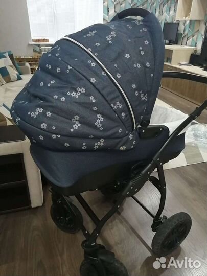 Коляска Slaro Piccolo 2 в 1 (джинс)