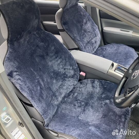 Меховые накидки на сидения