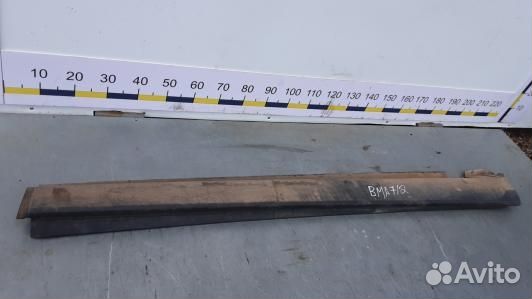 Накладка на порог mercedes benz M-class W164 (BMA0