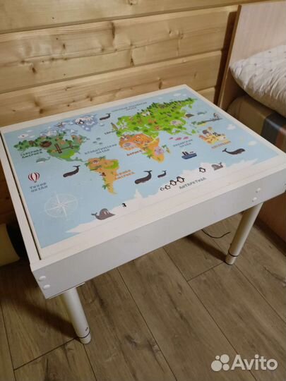 Детский световой стол песочница