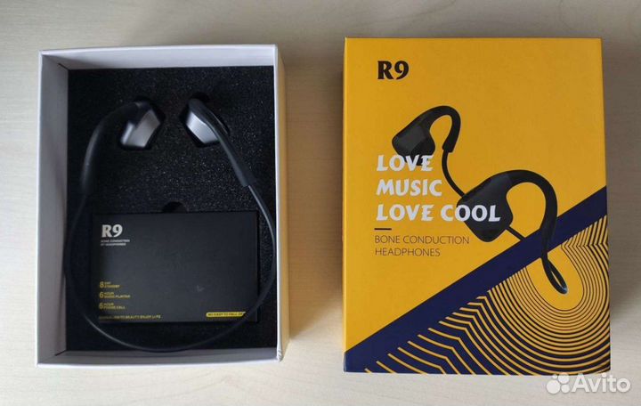 Беспроводные наушники костнопроводимые R9