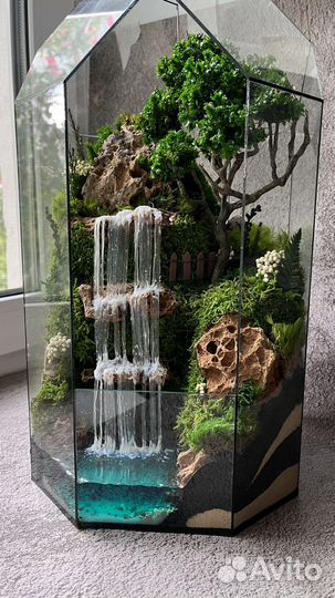 Моссариум подарок цветы