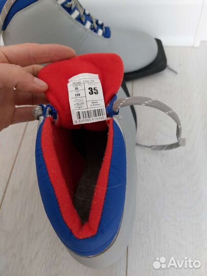 Лыжные ботинки, 35 размер