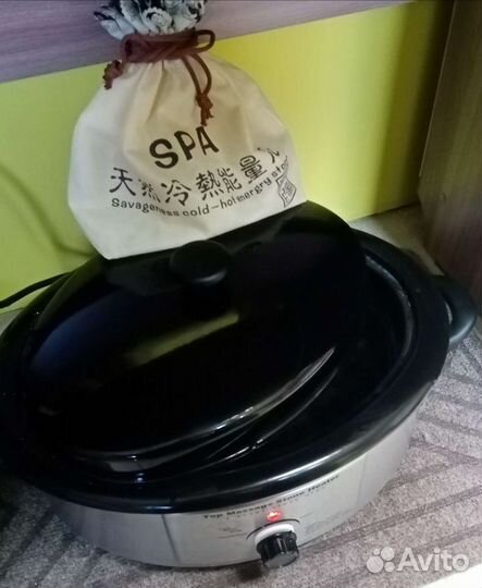 Нагреватель камней и камни для стоун терапии