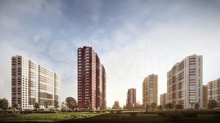 Квартира-студия, 33,7 м², 1/17 эт.