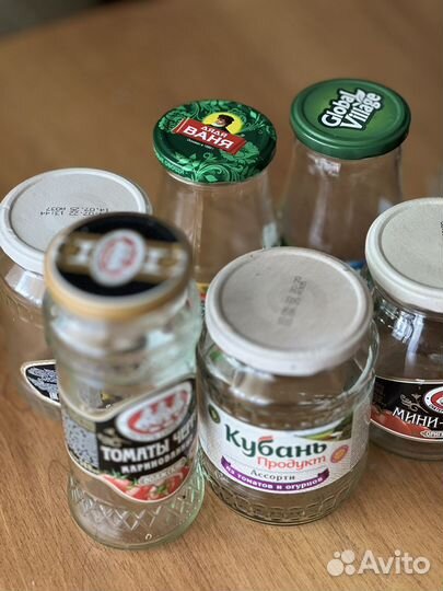 Банки для закруток пустые с крышками