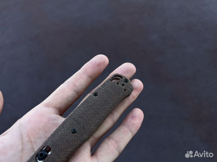 Нож benchmade bugout micarta