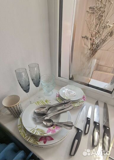 Кухонная утварь,посуда,набор ножей бу