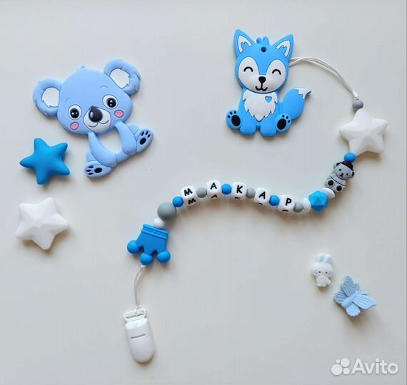 Именной держатель, грызунок