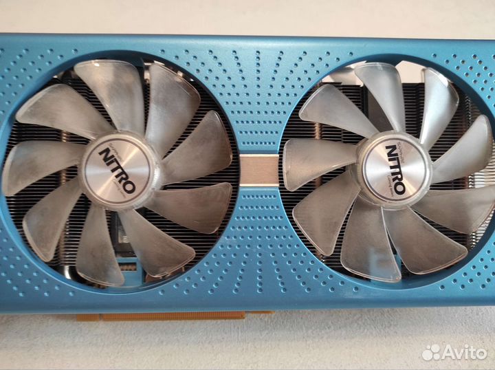 Видеокарта Sapphire nitro+ RX 580 8GB