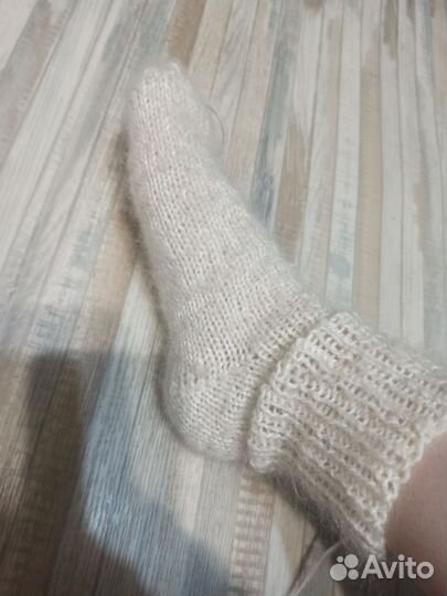 Носки пуховые 37-38 р из Оренбургских коз