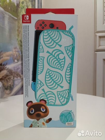 Чехол для Nintendo Switch в стиле Animal Crossing