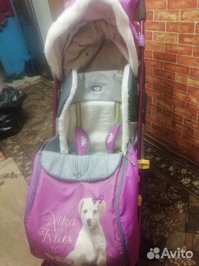 Коляска санки