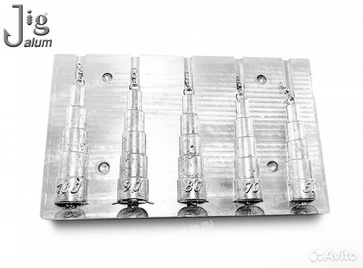 Форма для литья грузил 