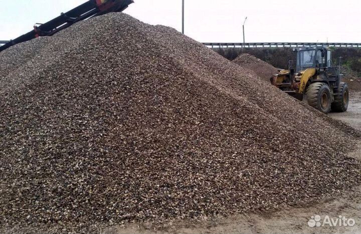 Щебень с карьера